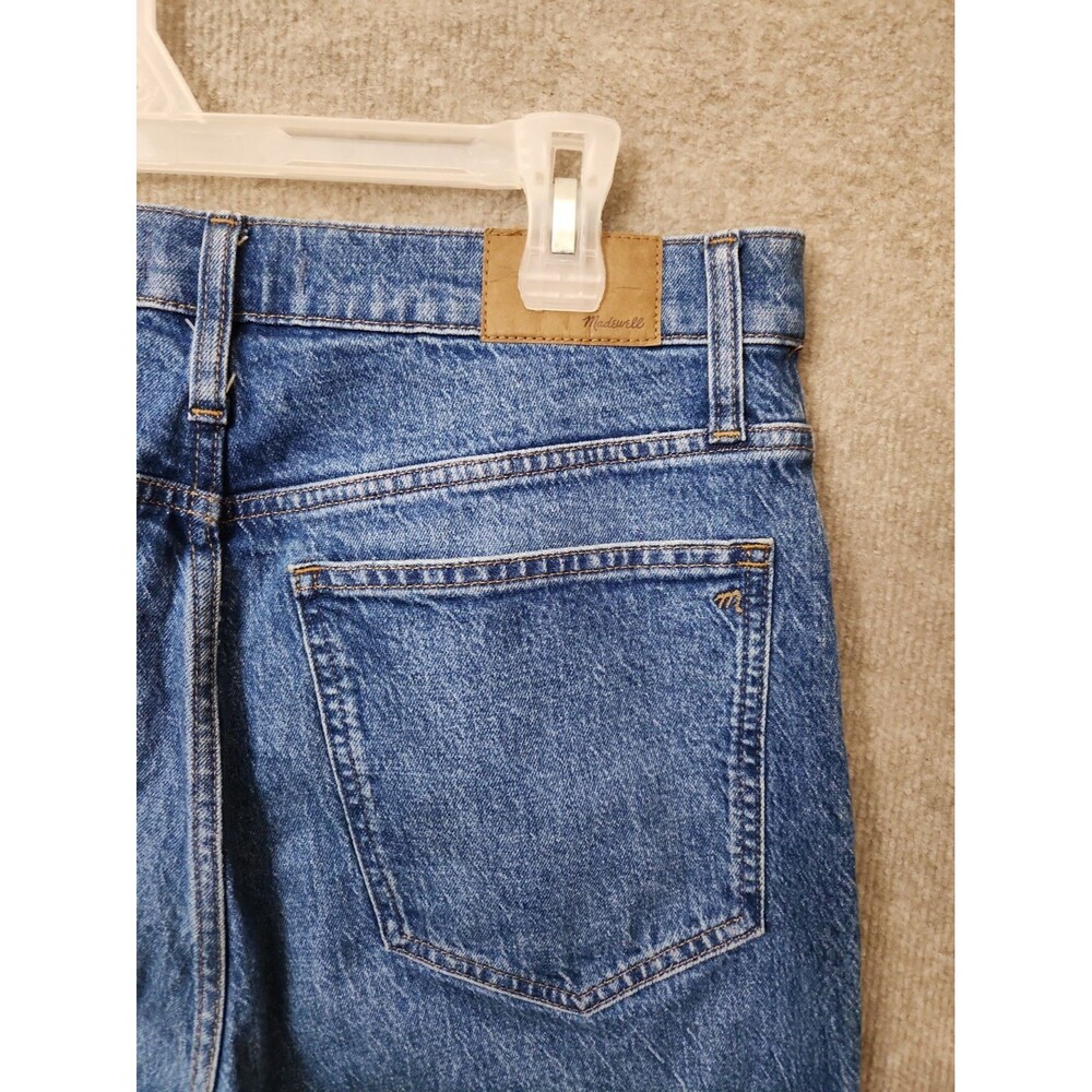Madewell Perfect Vintage Wide-Leg Crop Jeans Womens 30 Blue Medium Wash - Picture 8 of 12